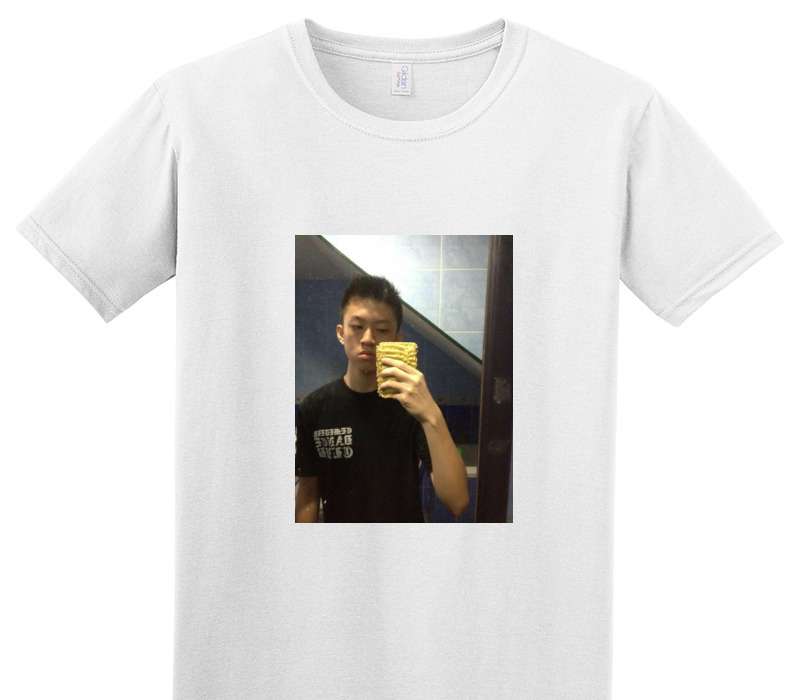 Custom Adult Soft Style 100% Cotton White T-Shirt