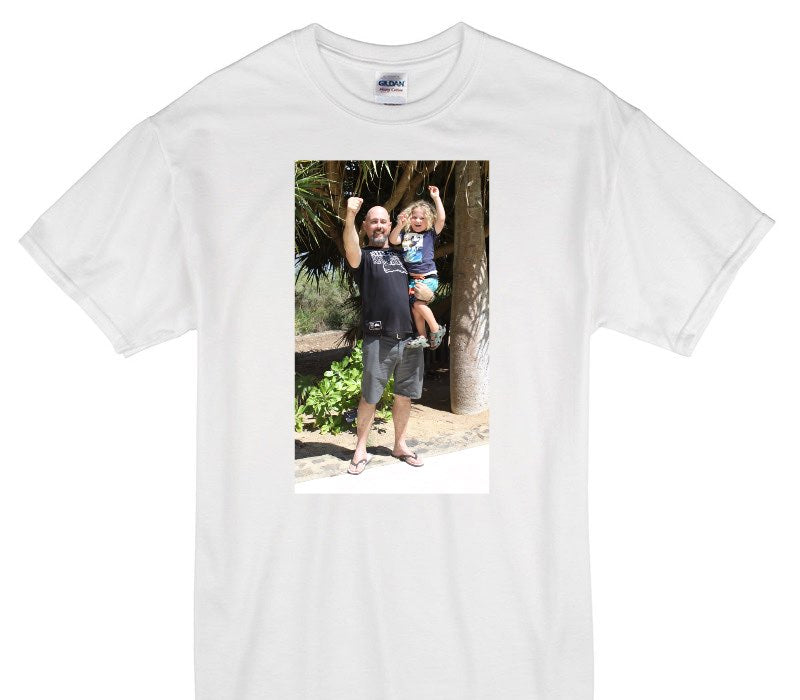 Custom Gildan 100% Cotton White T-Shirt