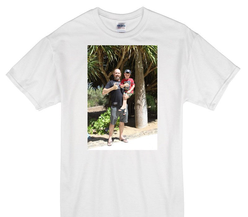 Custom Gildan 100% Cotton White T-Shirt