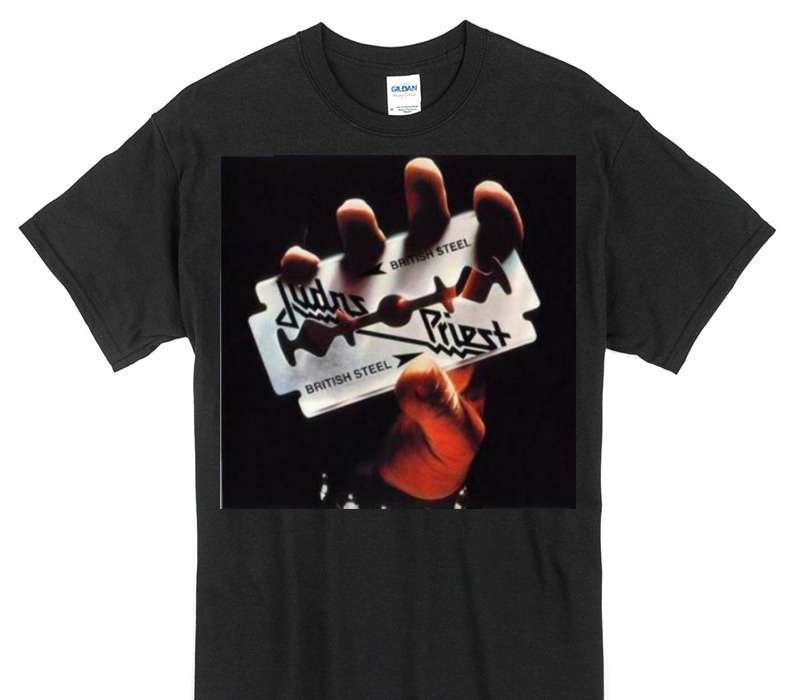 Custom Gildan 100% Cotton Black T-Shirt