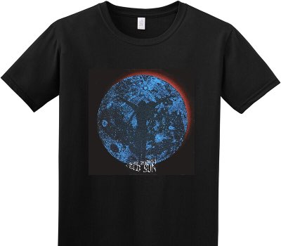 Custom Adult Soft Style 100% Cotton Black T-Shirt