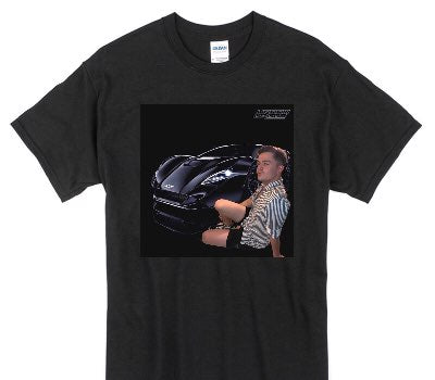 Custom Gildan 100% Cotton Black T-Shirt