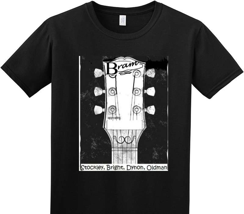 Custom Adult Soft Style 100% Cotton Black T-Shirt
