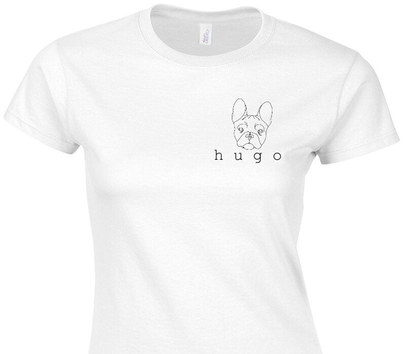 Custom Womens Soft Style 100% Cotton White T-Shirt
