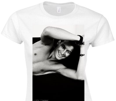 Custom Womens Soft Style 100% Cotton White T-Shirt
