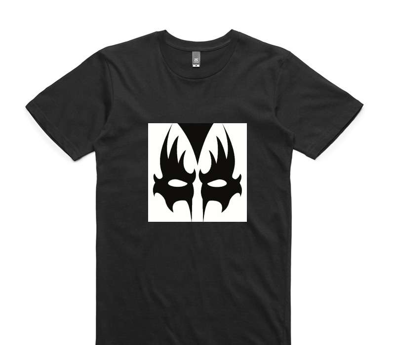Custom AS Colour 100% Cotton Black T-Shirt