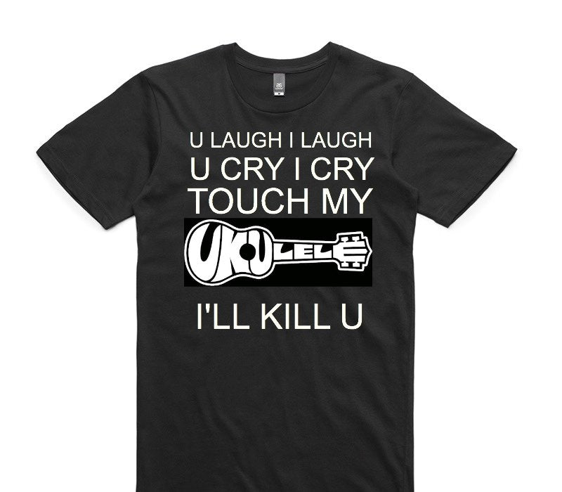 Custom AS Colour 100% Cotton Black T-Shirt