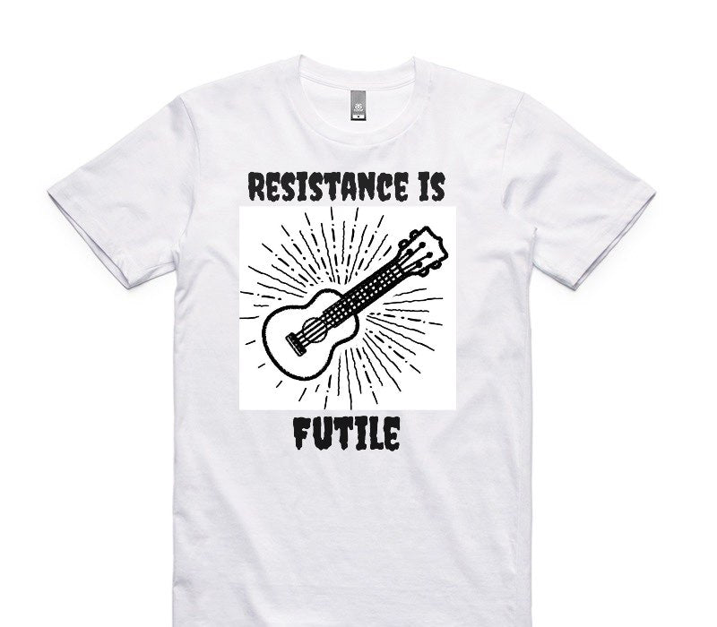 Custom AS Colour 100% Cotton White T-Shirt