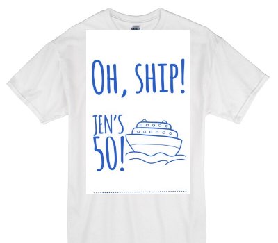 Custom Gildan 100% Cotton White T-Shirt