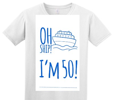 Custom Adult Soft Style 100% Cotton White T-Shirt
