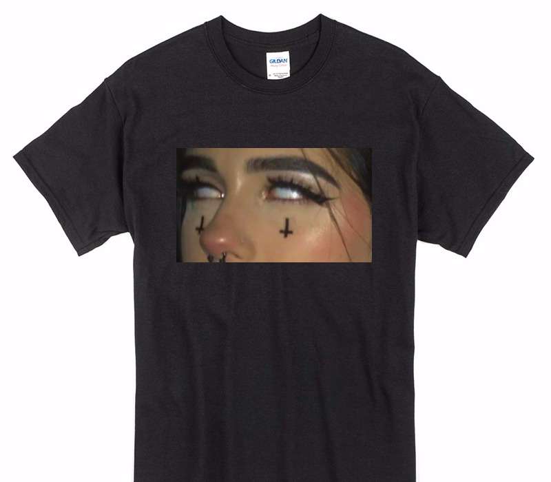 Custom Gildan 100% Cotton Black T-Shirt