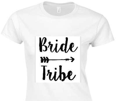 Custom Womens Soft Style 100% Cotton White T-Shirt