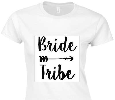 Custom Womens Soft Style 100% Cotton White T-Shirt
