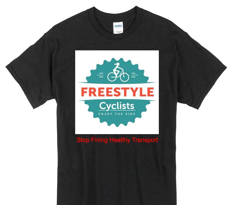 Custom Gildan 100% Cotton Black T-Shirt