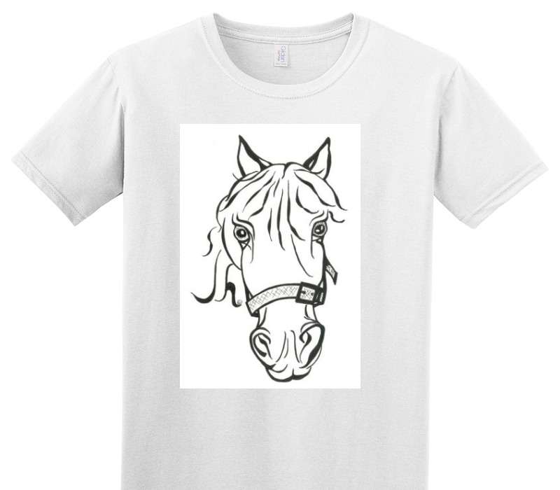 Custom Adult Soft Style 100% Cotton White T-Shirt