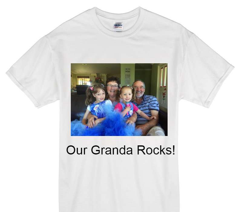 Custom Gildan 100% Cotton White T-Shirt