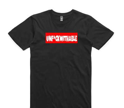 Custom AS Colour 100% Cotton Black T-Shirt