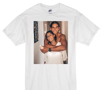 Custom Gildan 100% Cotton White T-Shirt
