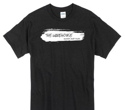 Custom Gildan 100% Cotton Black T-Shirt
