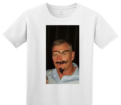 Custom Adult Soft Style 100% Cotton White T-Shirt