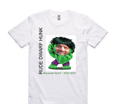 Custom AS Colour 100% Cotton White T-Shirt