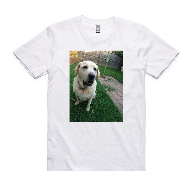 Custom AS Colour 100% Cotton White T-Shirt