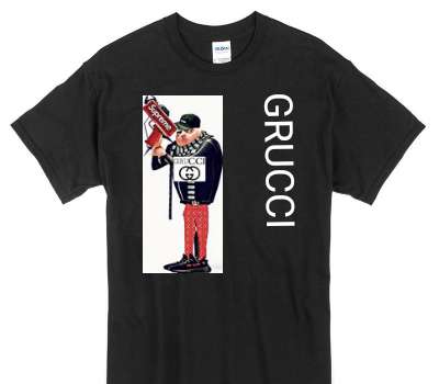 Custom Gildan 100% Cotton Black T-Shirt