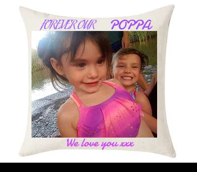 Custom Cushion Cover 50cm x 50 cm Off White