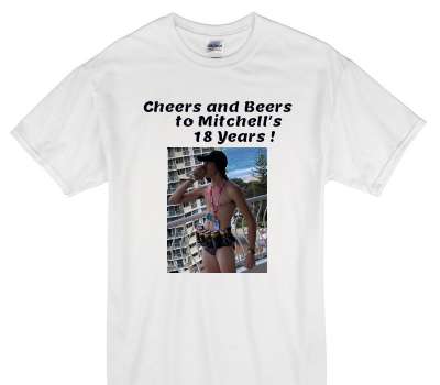 Custom Gildan 100% Cotton White T-Shirt