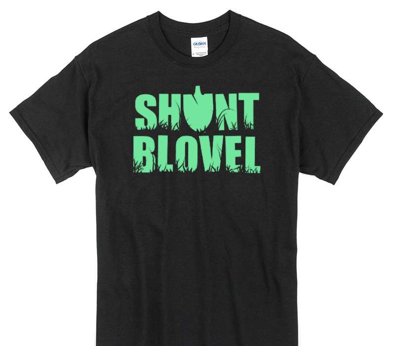 Custom Gildan 100% Cotton Black T-Shirt