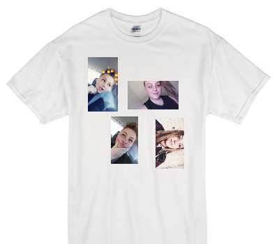 Custom Gildan 100% Cotton White T-Shirt
