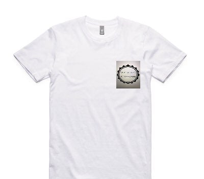 Custom AS Colour 100% Cotton White T-Shirt