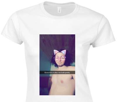 Custom Womens Soft Style 100% Cotton White T-Shirt