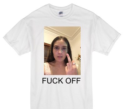 Custom Gildan 100% Cotton White T-Shirt