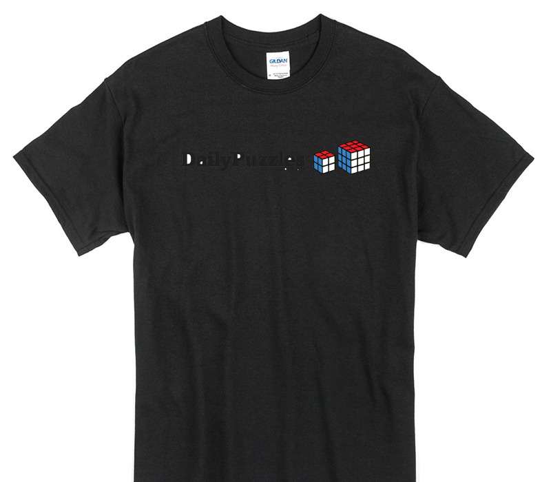 Custom Gildan 100% Cotton Black T-Shirt