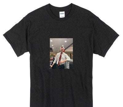 Custom Gildan 100% Cotton Black T-Shirt