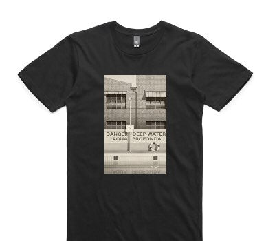 Custom AS Colour 100% Cotton Black T-Shirt