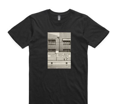 Custom AS Colour 100% Cotton Black T-Shirt