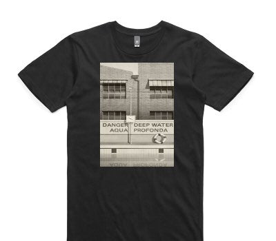 Custom AS Colour 100% Cotton Black T-Shirt