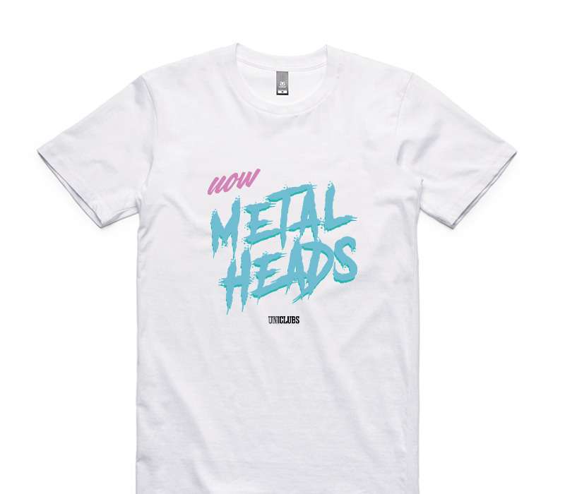 Custom AS Colour 100% Cotton White T-Shirt