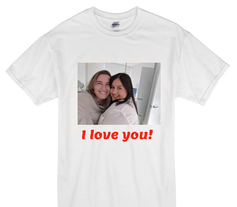 Custom Gildan 100% Cotton White T-Shirt