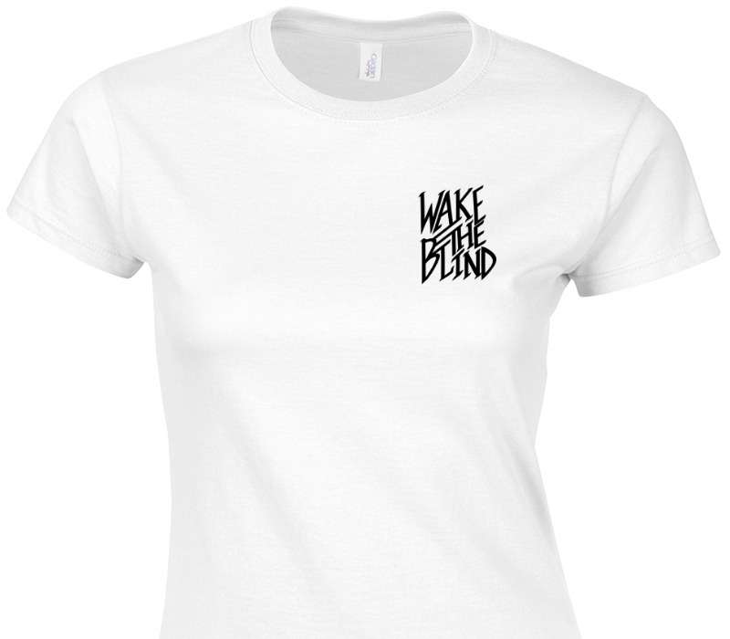 Custom Womens Soft Style 100% Cotton White T-Shirt