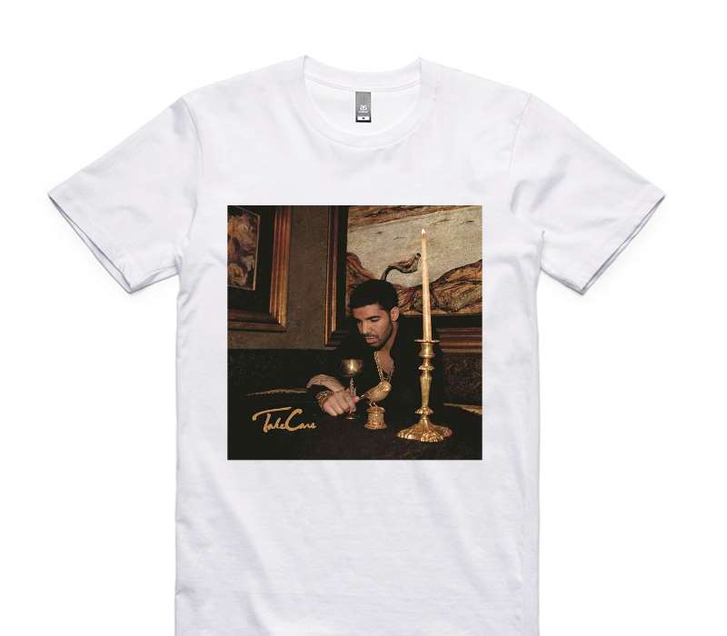 Custom AS Colour 100% Cotton White T-Shirt