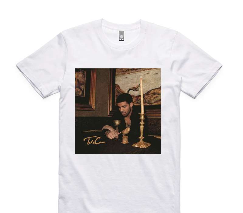Custom AS Colour 100% Cotton White T-Shirt