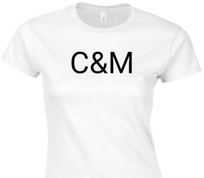 Custom Womens Soft Style 100% Cotton White T-Shirt