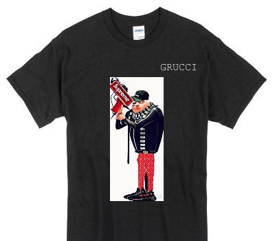 Custom Gildan 100% Cotton Black T-Shirt