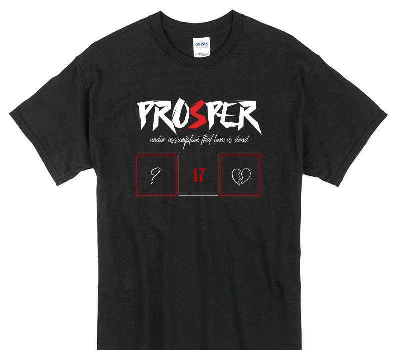 Custom Gildan 100% Cotton Black T-Shirt