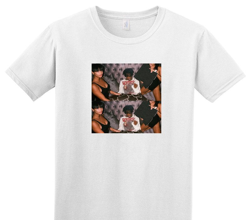 Custom Adult Soft Style 100% Cotton White T-Shirt