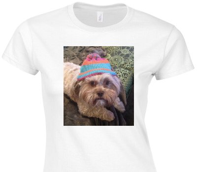 Custom Womens Soft Style 100% Cotton White T-Shirt
