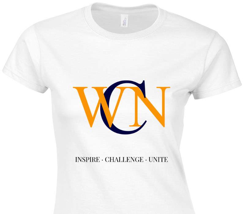 Custom Womens Soft Style 100% Cotton White T-Shirt